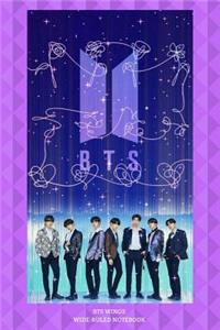 BTS Wings Wide-Ruled Notebook