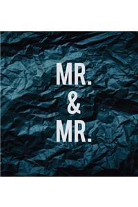 Mr. & Mr. Wedding Guest Book