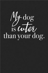 My Dog Is Cuter Than Your Dog