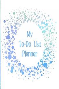 My To-Do List Planner: Boost Your Productivity and Plan Your Days Using a Unique Collection of To-Do Lists with a Blue Sparkle Design