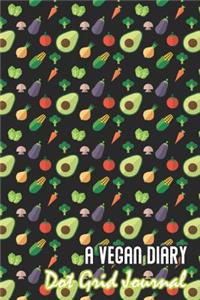 Dot Grid Journal-A Vegan Diary