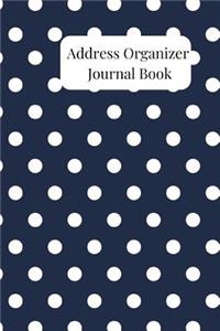 Address Organizer Journal Book