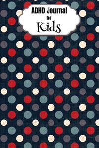ADHD Journal for Kids - With Writing Prompts (Cover - Dots 6)