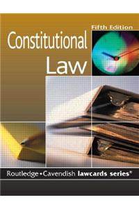 Cavendish: Constitutional Lawcards 5/E