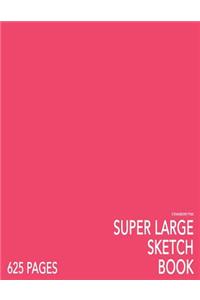 Strawberry Pink Super Large Sketchbook