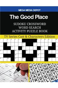 The Good Place Sudoku Crossword Word Search Activity Puzzle Book