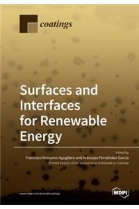 Surfaces and Interfaces for Renewable Energy