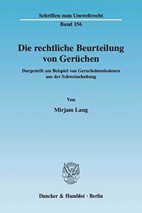 Die Rechtliche Beurteilung Von Geruchen