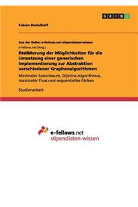 Evaluierung der Möglichkeiten für die Umsetzung einer generischen Implementierung zur Abstraktion verschiedener Graphenalgorithmen