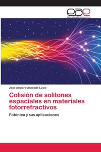 Colisión de solitones espaciales en materiales fotorrefractivos