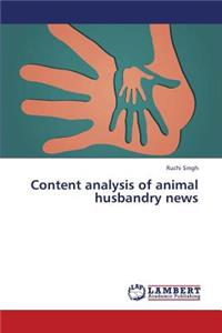 Content Analysis of Animal Husbandry News