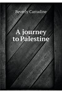 A journey to Palestine