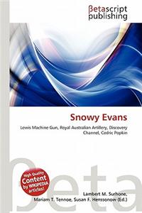 Snowy Evans