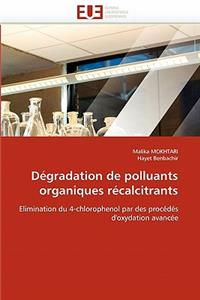 D�gradation de Polluants Organiques R�calcitrants