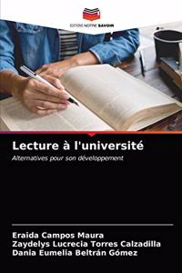 Lecture à l'université