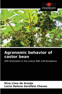 Agronomic behavior of castor bean