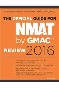 The Official Guide for NMAT by GMAC Review 2016