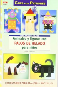 Animales y figuras con palos de helado para niños / Animals and figures with popsicle sticks for kids