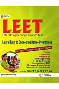 Guide to LEET (Lateral Entry Entrance Test - 2nd Year/3rd Semseter) for Diploma Holders