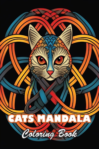 Cats Mandala Coloring Book