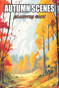 Autumn Scenes Coloring Book