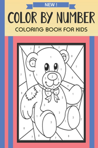 Color By Number Coloring Book For Kids