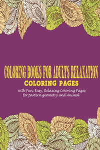 Coloring Books for Adults Relaxation