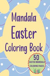 Mandala Easter Coloring Book