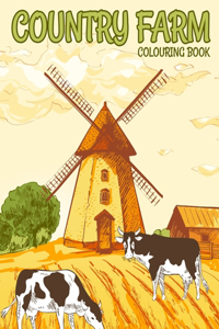Country Farm Colouring Book