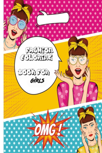 Fashion Coloring Book For Girls