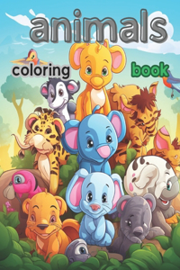 animals coloring book