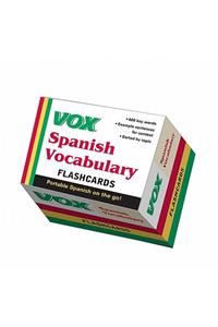 Vox Spanish Vocabulary Flashcards