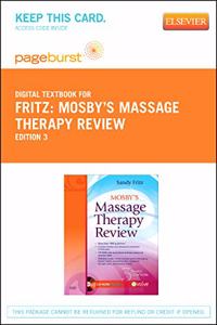 Mosby's Massage Therapy Review - Elsevier eBook on Vitalsource (Retail Access Card)