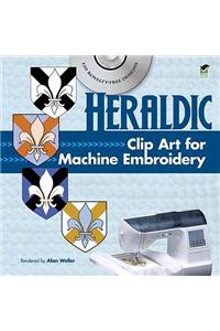 Heraldic Clip Art for Machine Embroidery