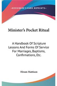 Minister's Pocket Ritual