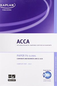 F4 Corporate and Business Law CL (GLO) - Complete Text