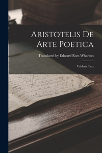 Aristotelis De Arte Poetica