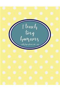 Weekly Lesson Planner 2019-2020