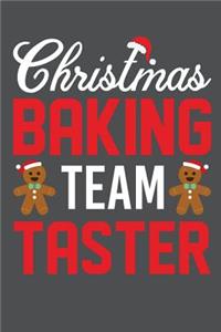 Christmas Baking Team Taster