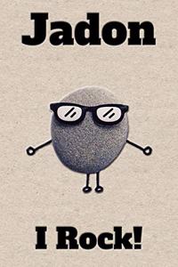Affirmation Journal Jadon I Rock!