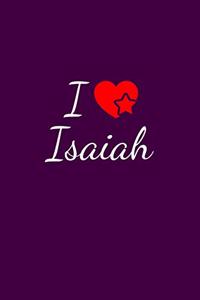 I love Isaiah