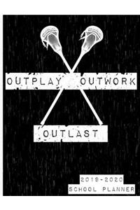 Outplay, Outwork, Outlast 2019-2020 School Planner