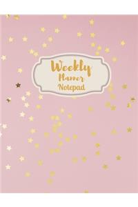 Weekly Planner Notepad