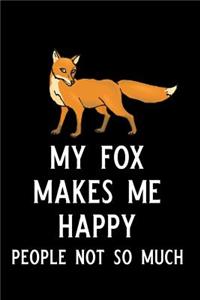 My Fox Makes Me Happy People Not So Much