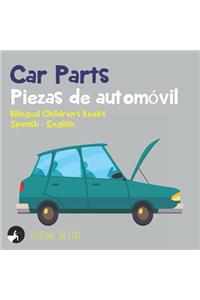 Car Parts - Piezas de Automóvil, Bilingual Children's Books Spanish English