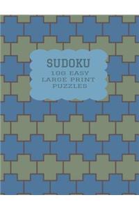 Sudoku 100 Easy Large Print Puzzles