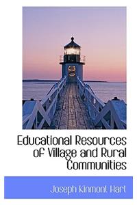 Educational Resources of Village and Rural Communities