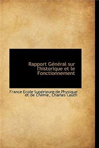 Rapport G N Ral Sur L'Historique Et Le Fonctionnement
