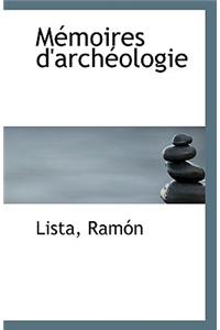 Memoires D'Archeologie