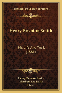 Henry Boynton Smith